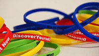 Discover Yourself Wrist Bands (Set of 4 Colors)