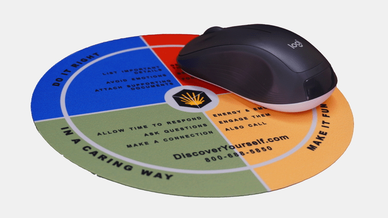 Discover Yourself Mouse Pad